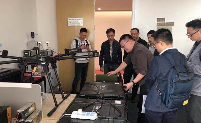 Welcome the leaders of Chongqing Yinglong Business District Management Committee to visit