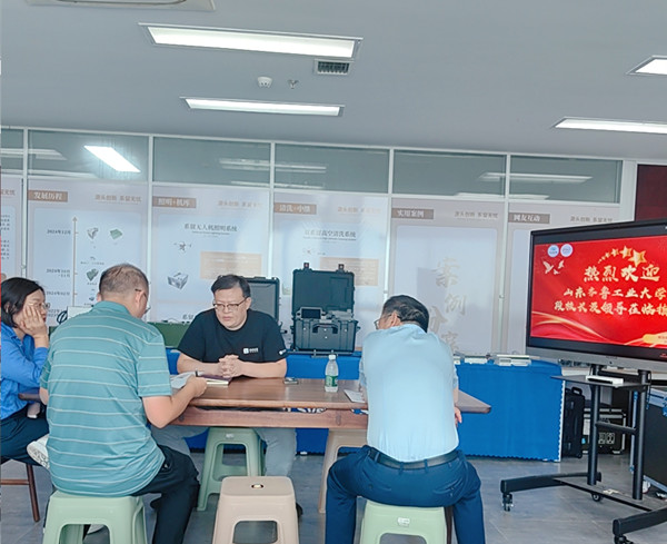 校企合作新篇章 | 齐鲁工业大学校长段培永一行莅临伟泽系留公司考察交流