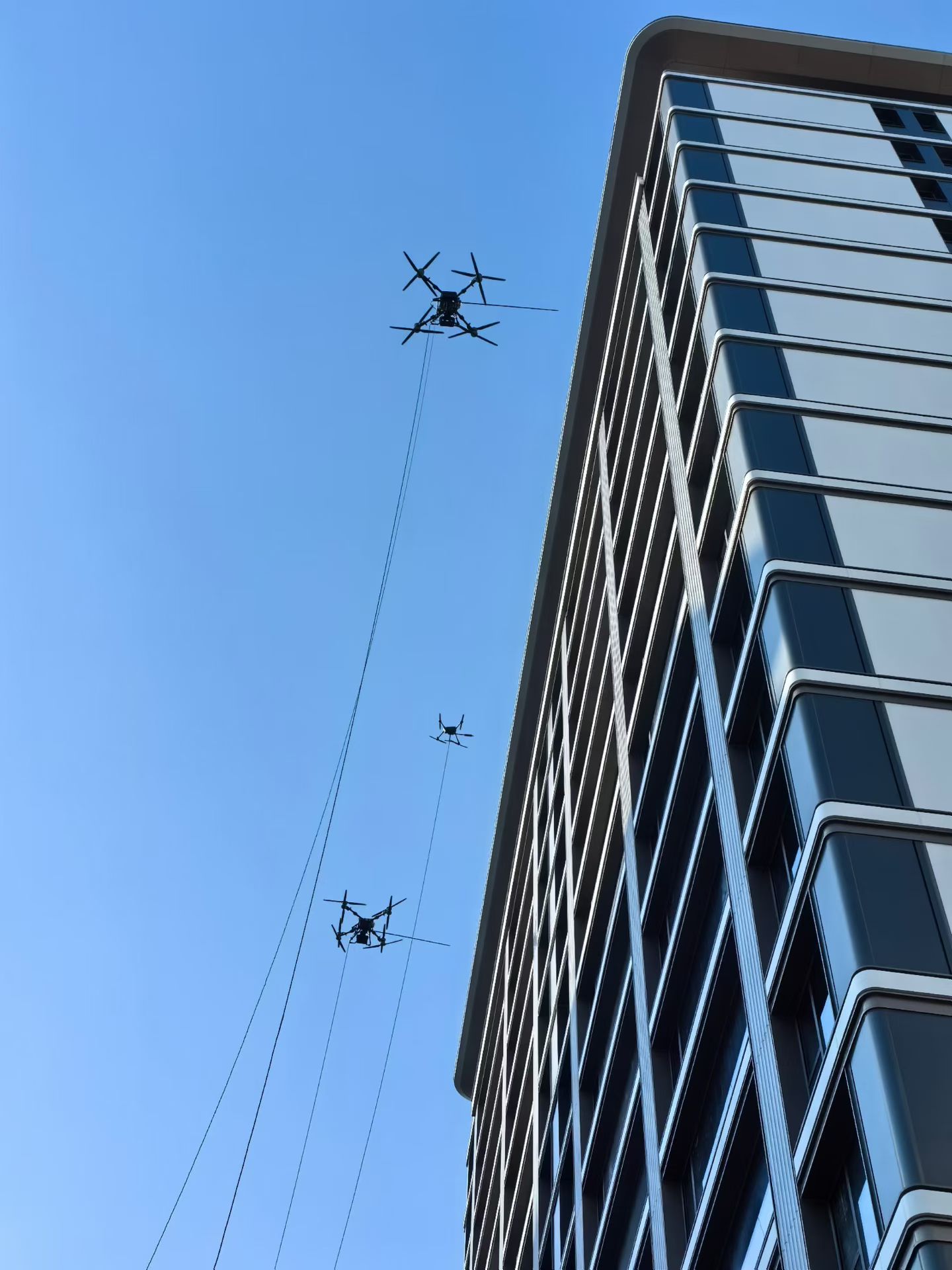 FC100双系留高空清洗